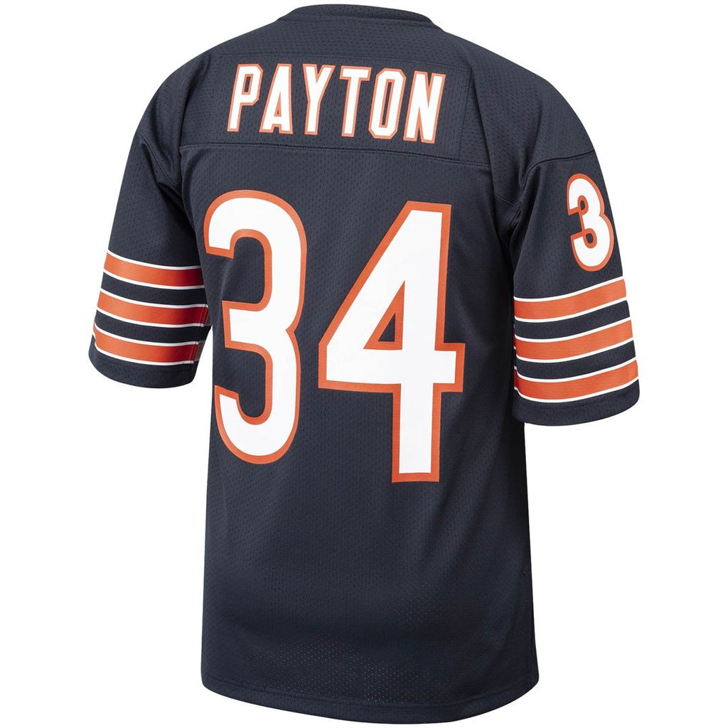 Walter Payton Chicago Bears 1985 Authentic Throwback Jersey - Navy