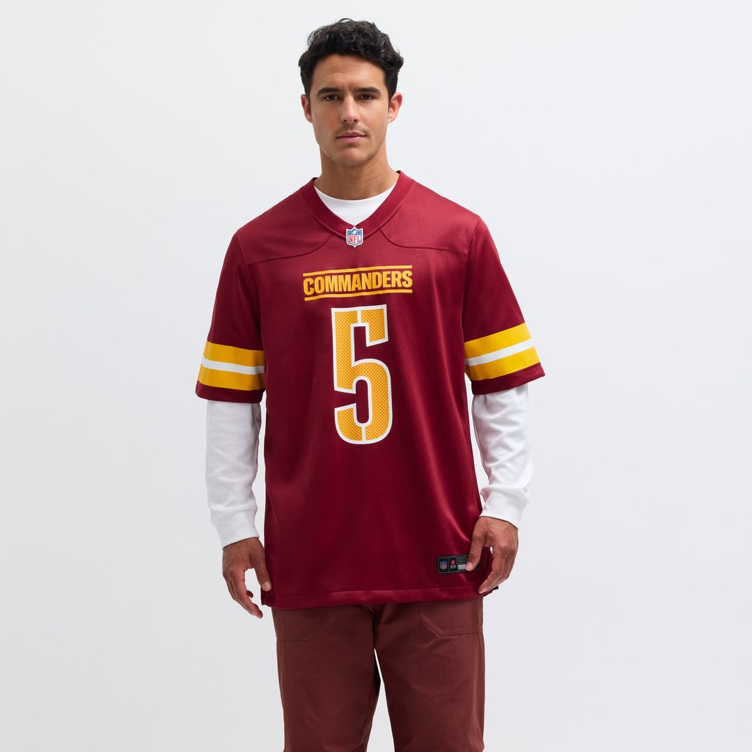 Jayden Daniels Washington Commanders Alternate Game Jersey - Black