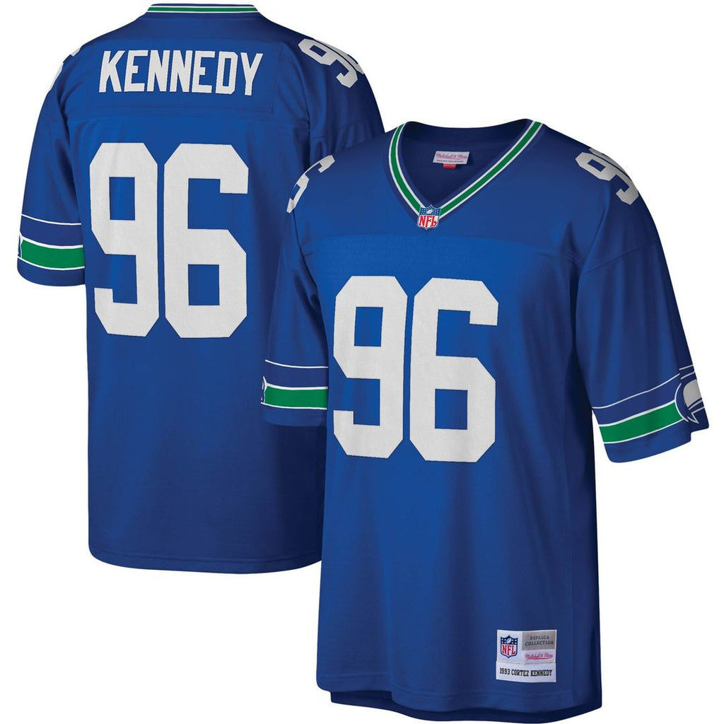 Cortez Kennedy Seattle Seahawks Legacy Replica Jersey - Royal Blue