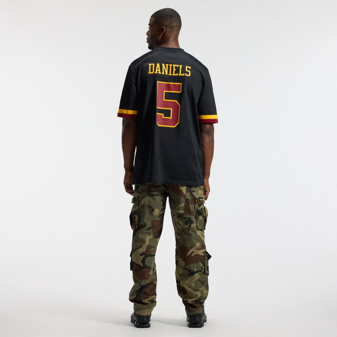 Jayden Daniels Washington Commanders Game Super Bowl Era Jersey - White
