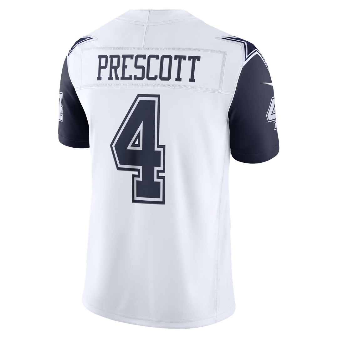 Dak Prescott Dallas Cowboys Alternate Vapor F.U.S.E. Stitched Limited Jersey - White