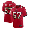 John Bullock Tampa Bay Buccaneers Game Jersey - Red