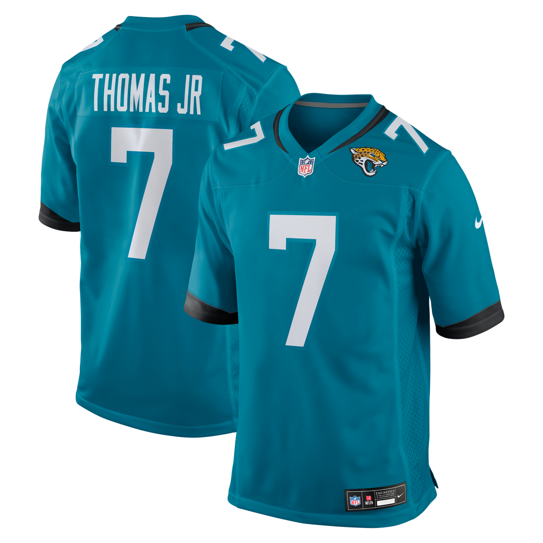 Brian Thomas Jr Jacksonville Jaguars Game Jersey - Teal