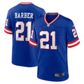 Tiki Barber New York Giants Alternate Game Jersey - Royal Blue