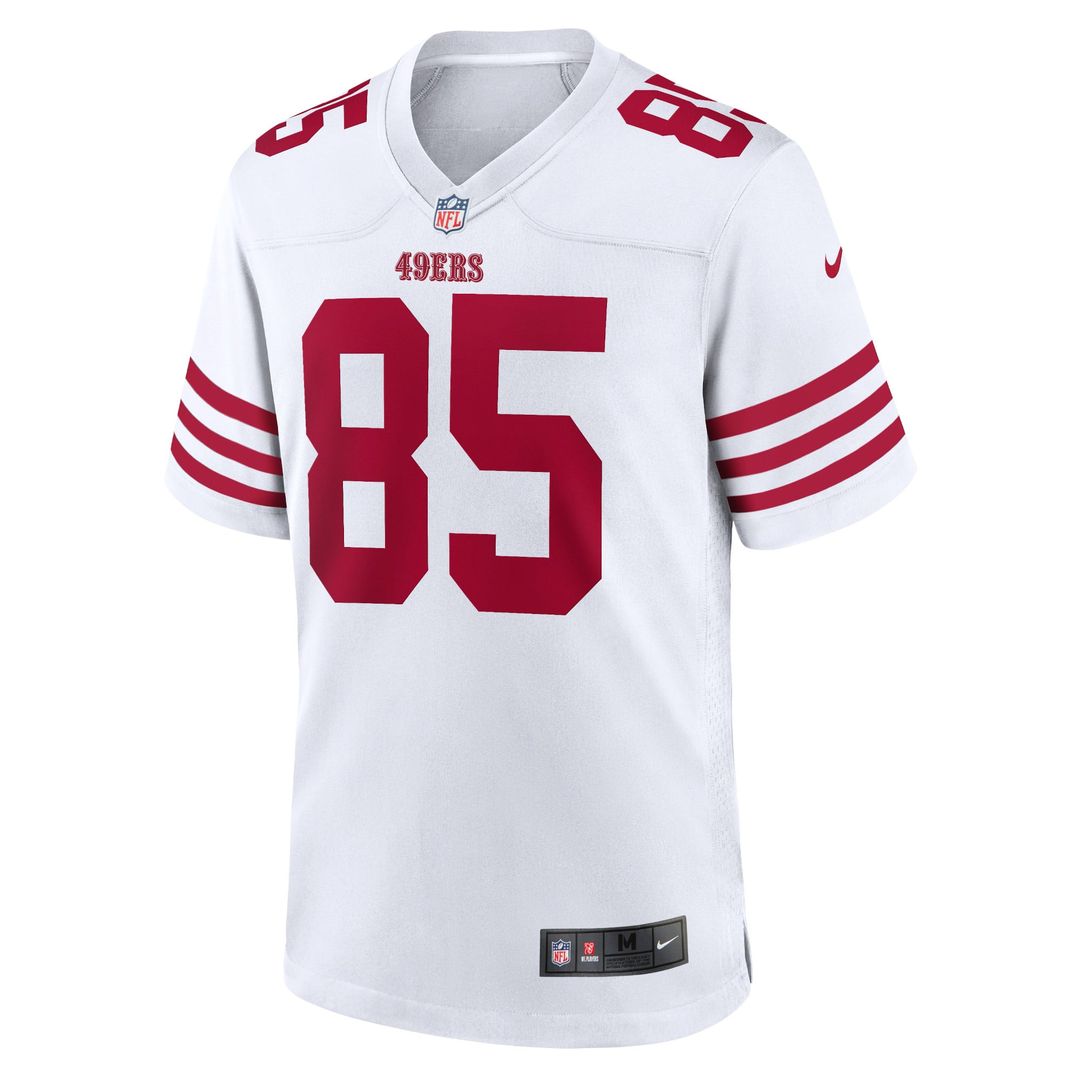George Kittle San Francisco 49ers Game Jersey - Scarlet