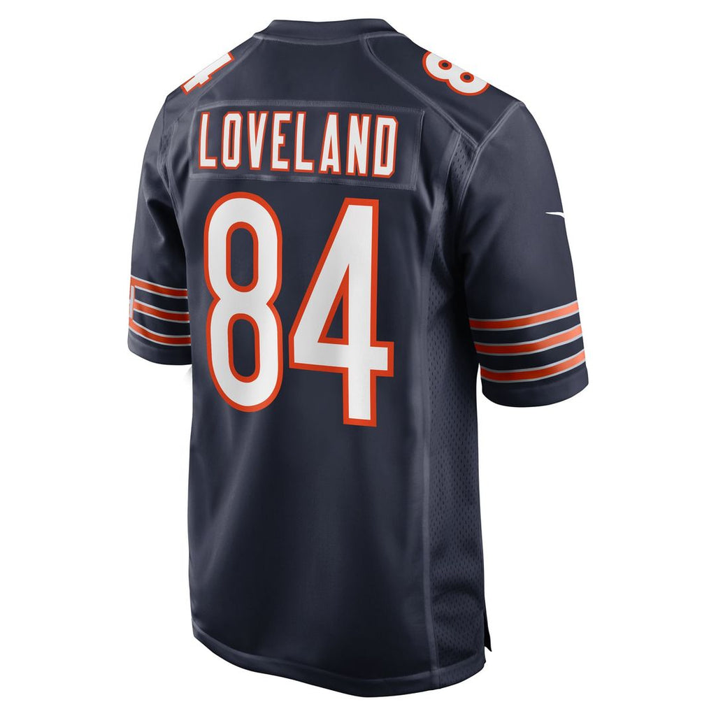 Colston Loveland Chicago Bears Game Jersey - Navy