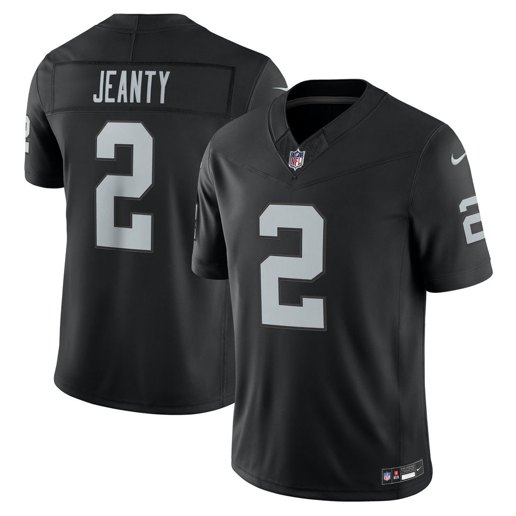 Ashton Jeanty Las Vegas Raiders Vapor F.U.S.E. Stitched Limited Jersey - Black