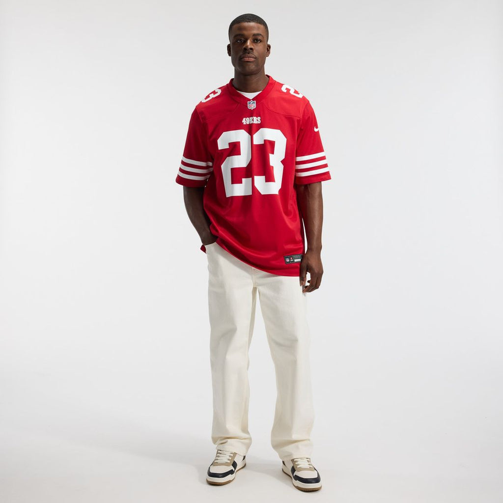 Christian McCaffrey San Francisco 49ers Game Jersey - Scarlet