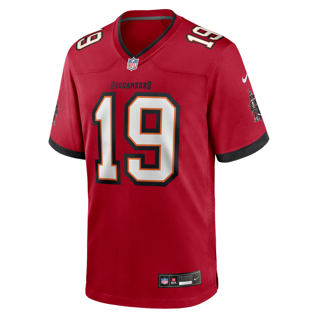 Keyshawn Johnson Tampa Bay Buccaneers Game Jersey - Red