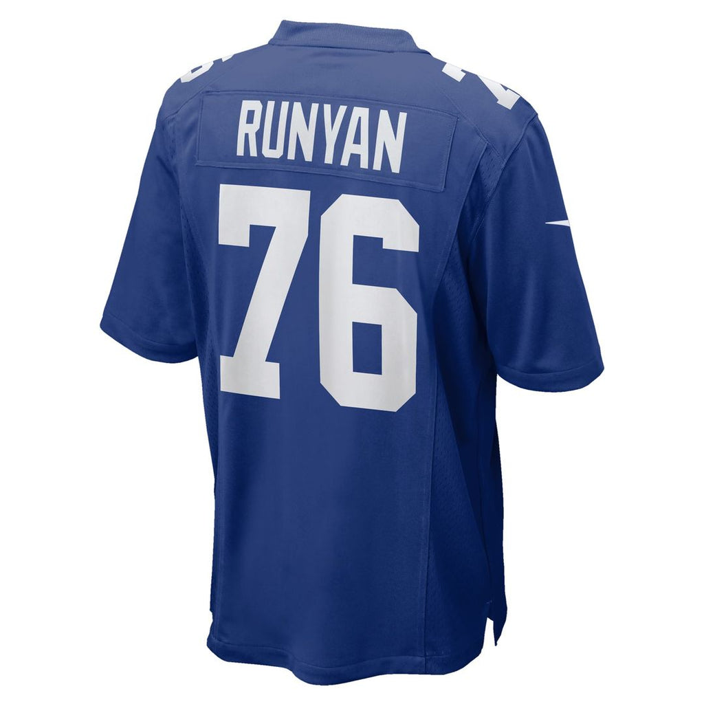 Jon Runyan New York Giants Game Jersey - Royal Blue