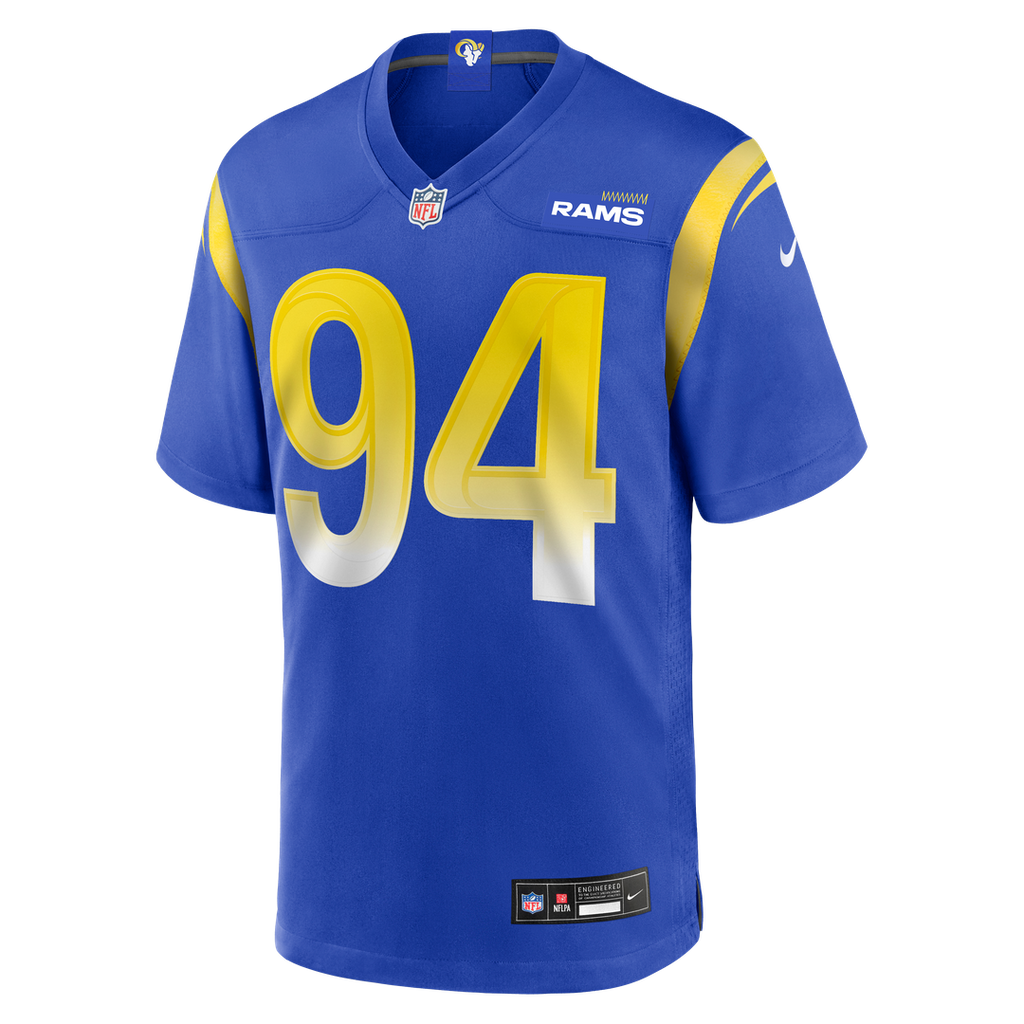 Desjuan Johnson Los Angeles Rams Home Game Jersey - Royal Blue