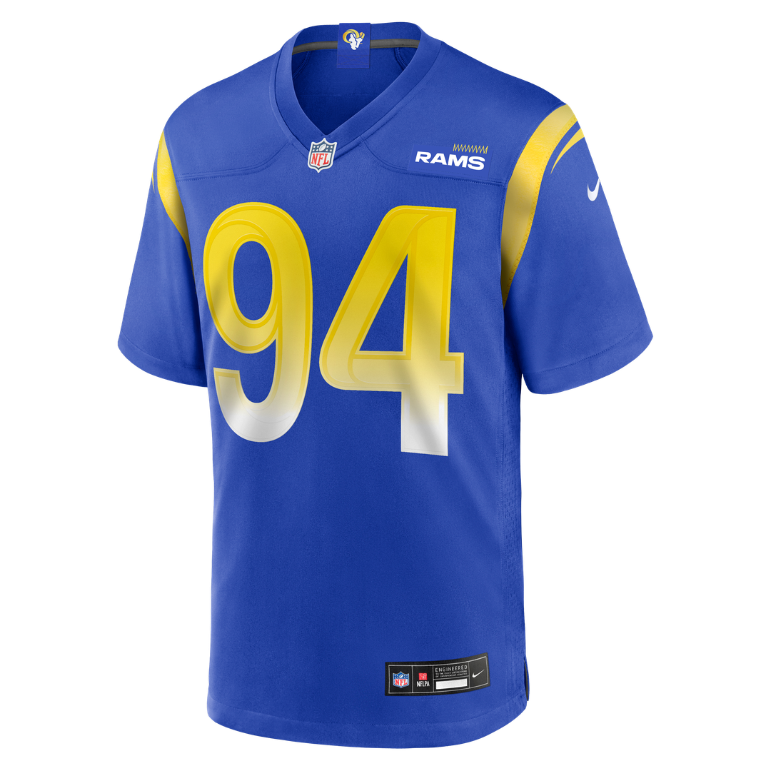 Desjuan Johnson Los Angeles Rams Home Game Jersey - Royal Blue