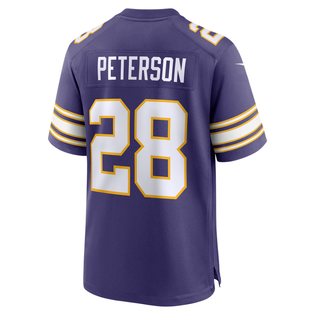 Adrian Peterson Minnesota Vikings Alternate 2 Classic Game Jersey - Purple