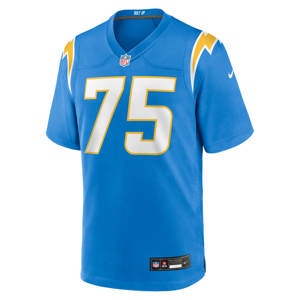 Bradley Bozeman Los Angeles Chargers Game Jersey - Powder Blue