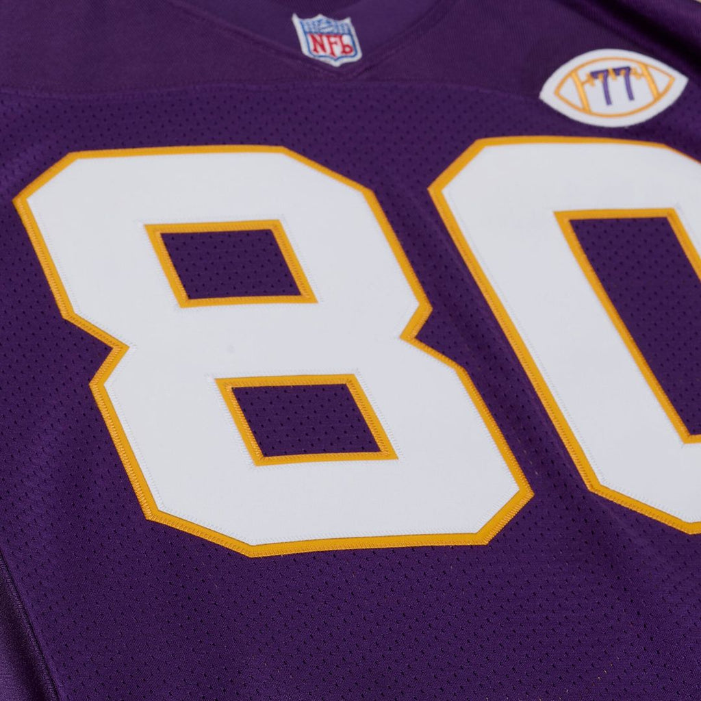 Cris Carter Minnesota Vikings 2001 Authentic Throwback Jersey - Purple