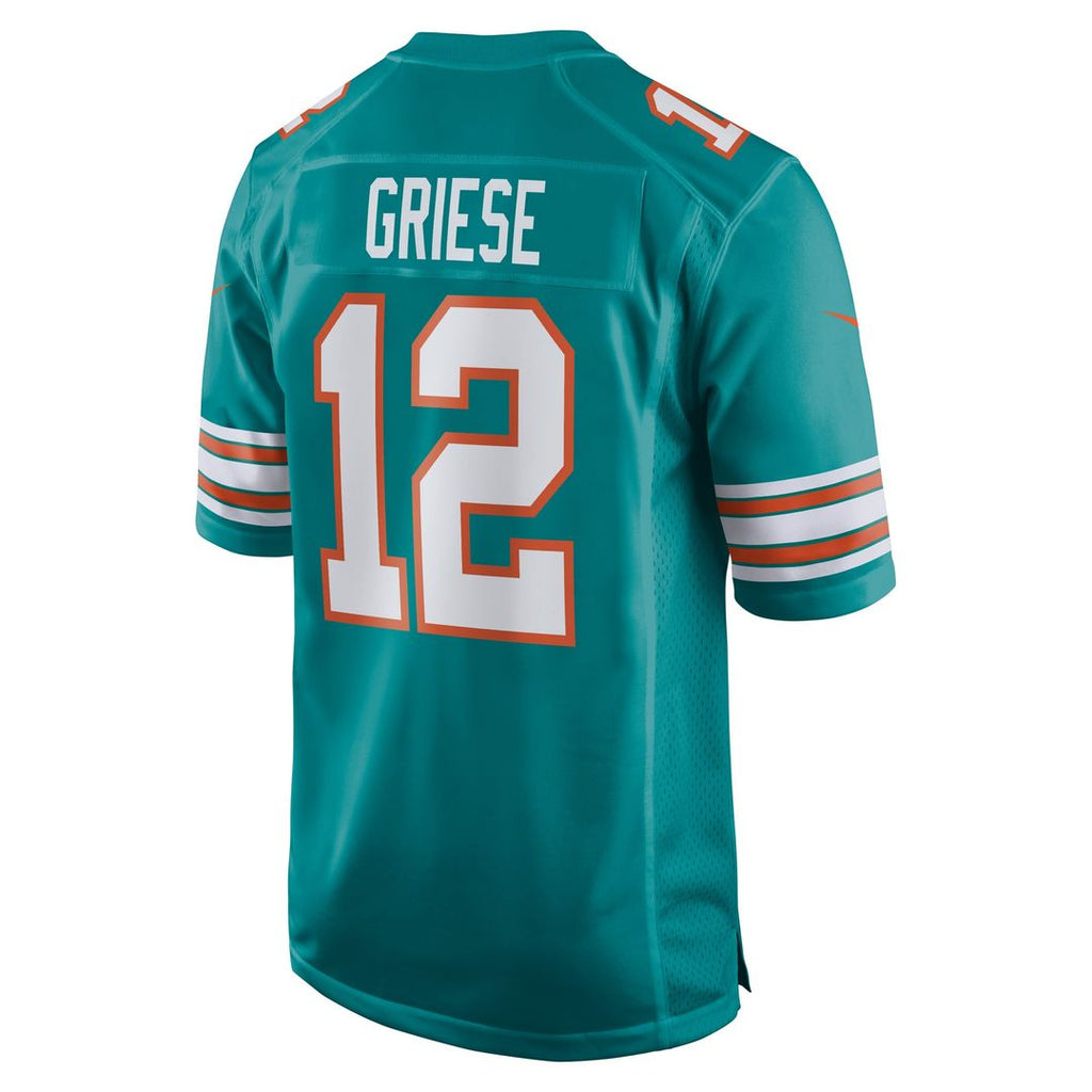 Bob Griese Miami Dolphins Jersey - Aqua