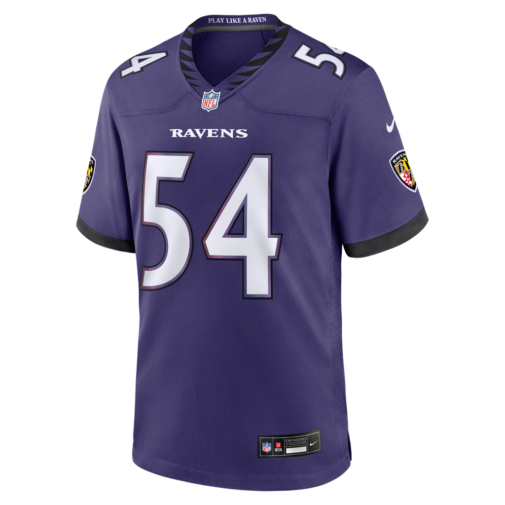 Jovaughn Gwyn Baltimore Ravens Game Jersey - Purple