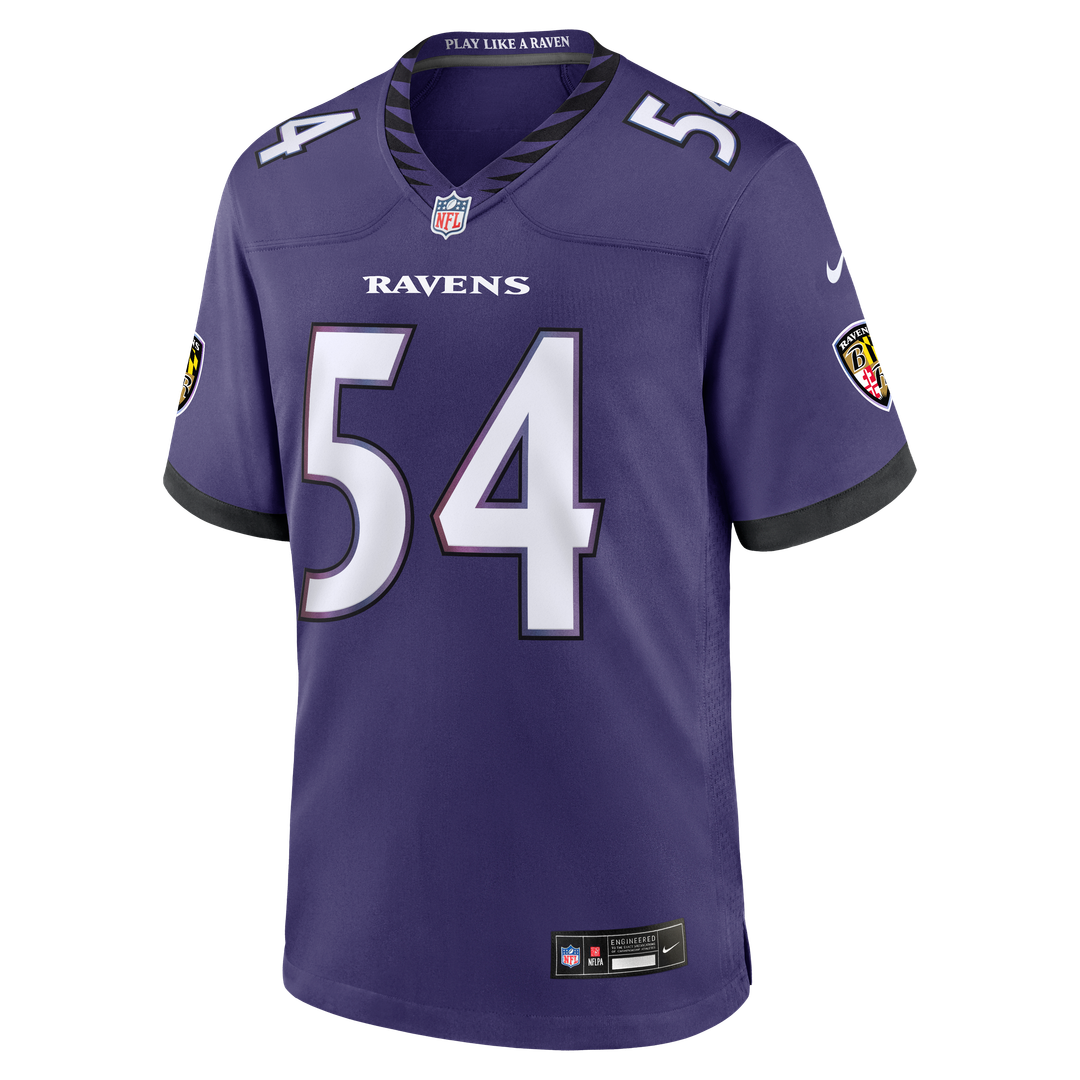Jovaughn Gwyn Baltimore Ravens Game Jersey - Purple