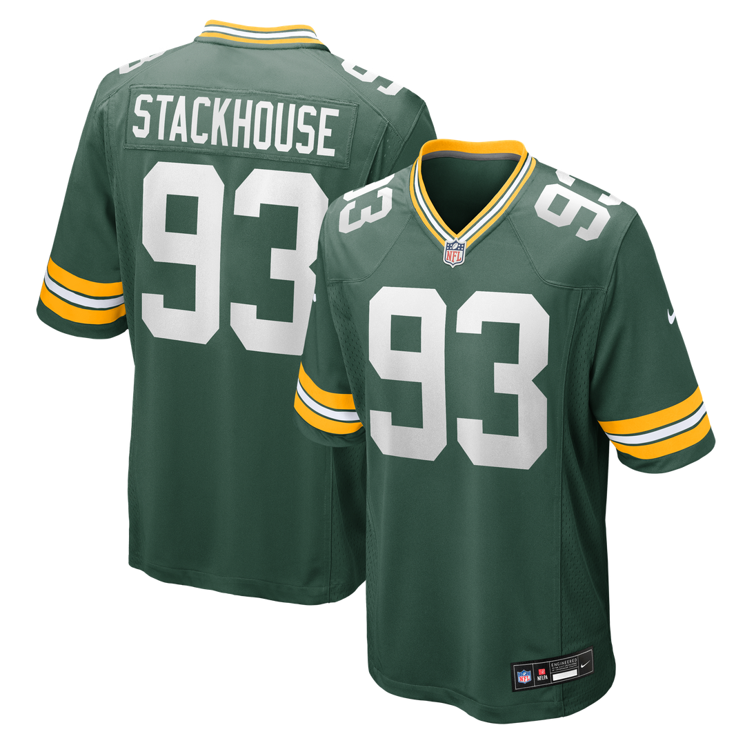 Nazir Stackhouse Green Bay Packers Game Jersey - Green