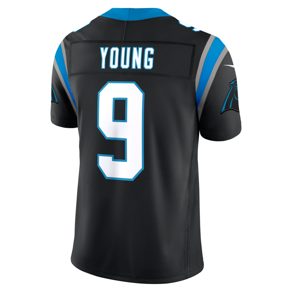 Bryce Young Carolina Panthers Alternate Vapor F.U.S.E. Stitched Limited Jersey - Blue