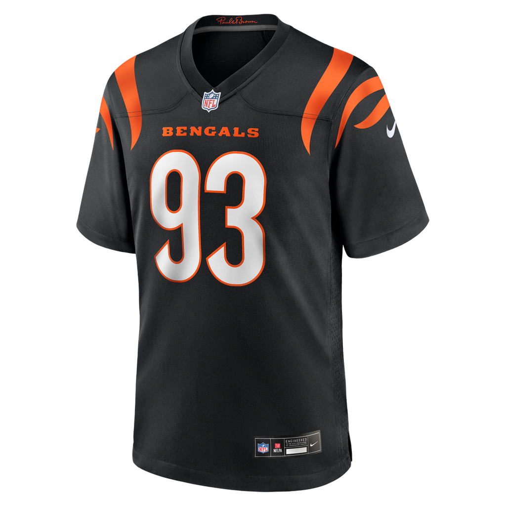 McKinnley Jackson Cincinnati Bengals Game Jersey - Black
