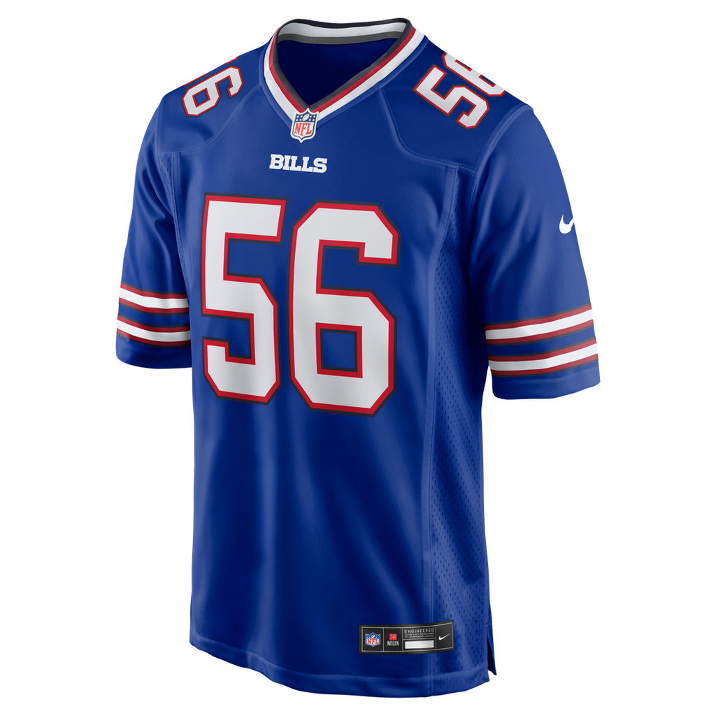 Javon Solomon Buffalo Bills Game Jersey - Royal Blue