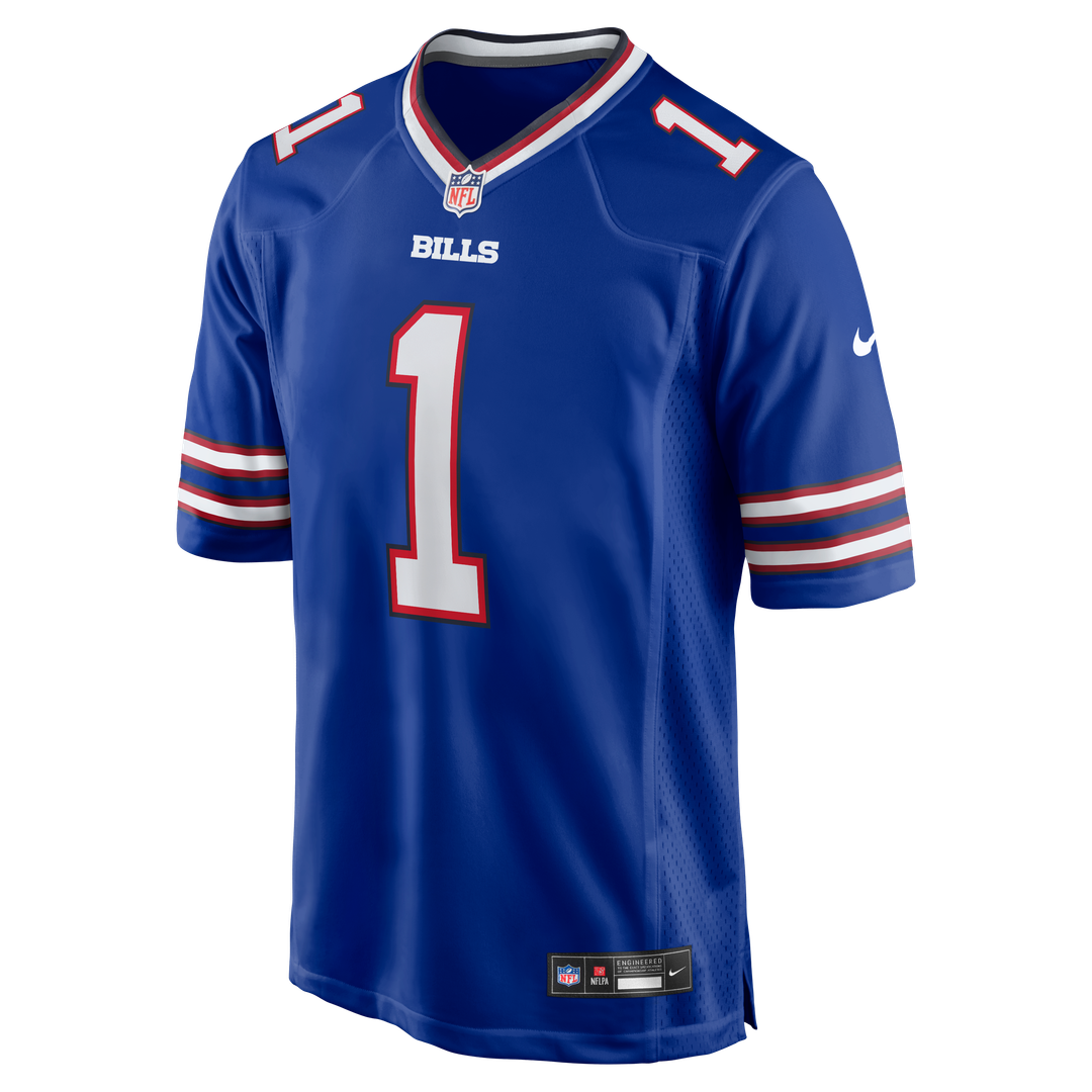 Number 1 Dad Buffalo Bills Game Jersey - Royal Blue