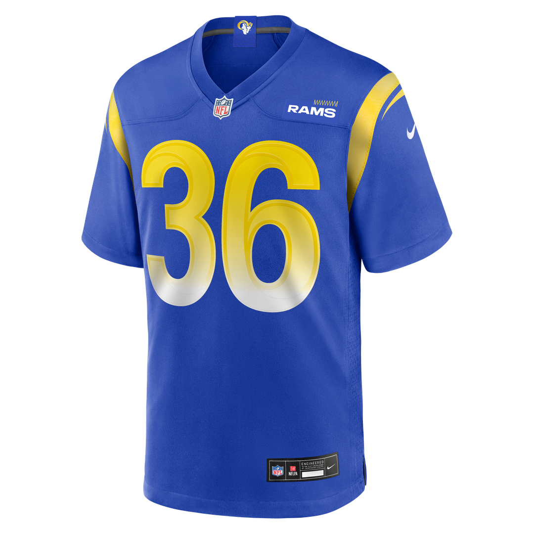 Charles Woods Los Angeles Rams Game Jersey - Royal Blue