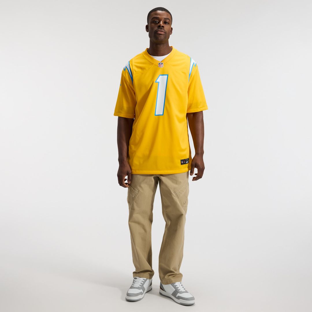 Quentin Johnston Los Angeles Chargers Game Jersey - Powder Blue