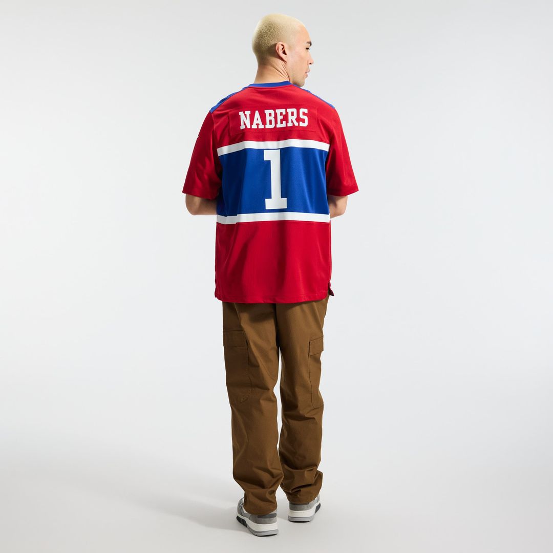 Malik Nabers New York Giants Alternate Game Jersey - Century Red