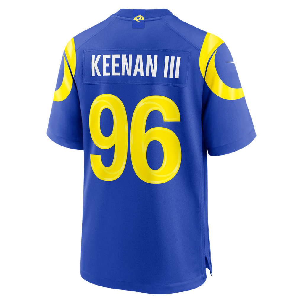 Tim Keenan III Los Angeles Rams Game Jersey - Royal Blue