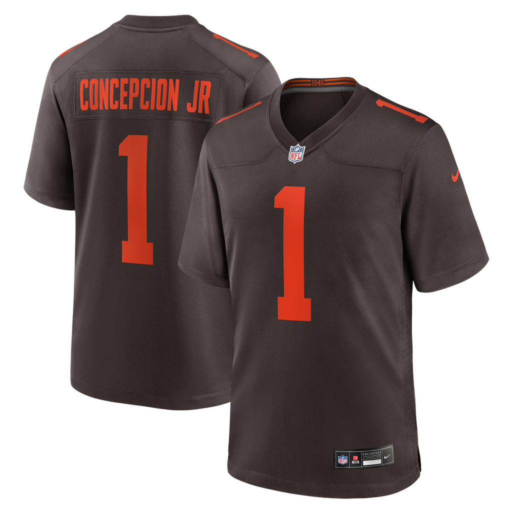 KC Concepcion Jr. Cleveland Browns Alternate Game Jersey - Brown