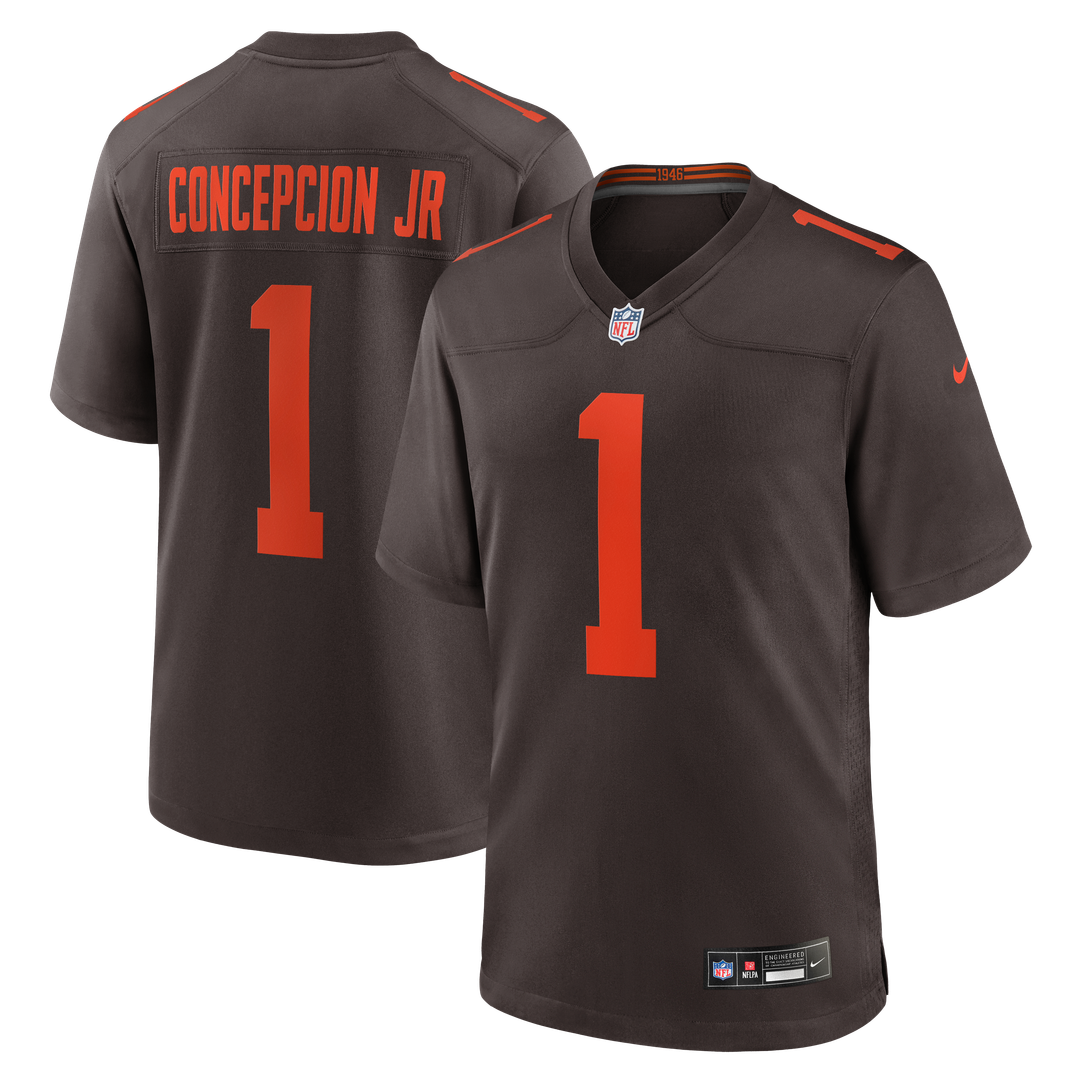 KC Concepcion Jr. Cleveland Browns Alternate Game Jersey - Brown