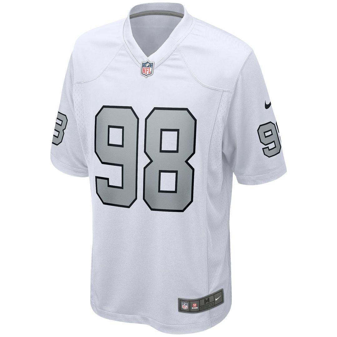 Maxx Crosby Las Vegas Raiders Alternate Game Jersey - White