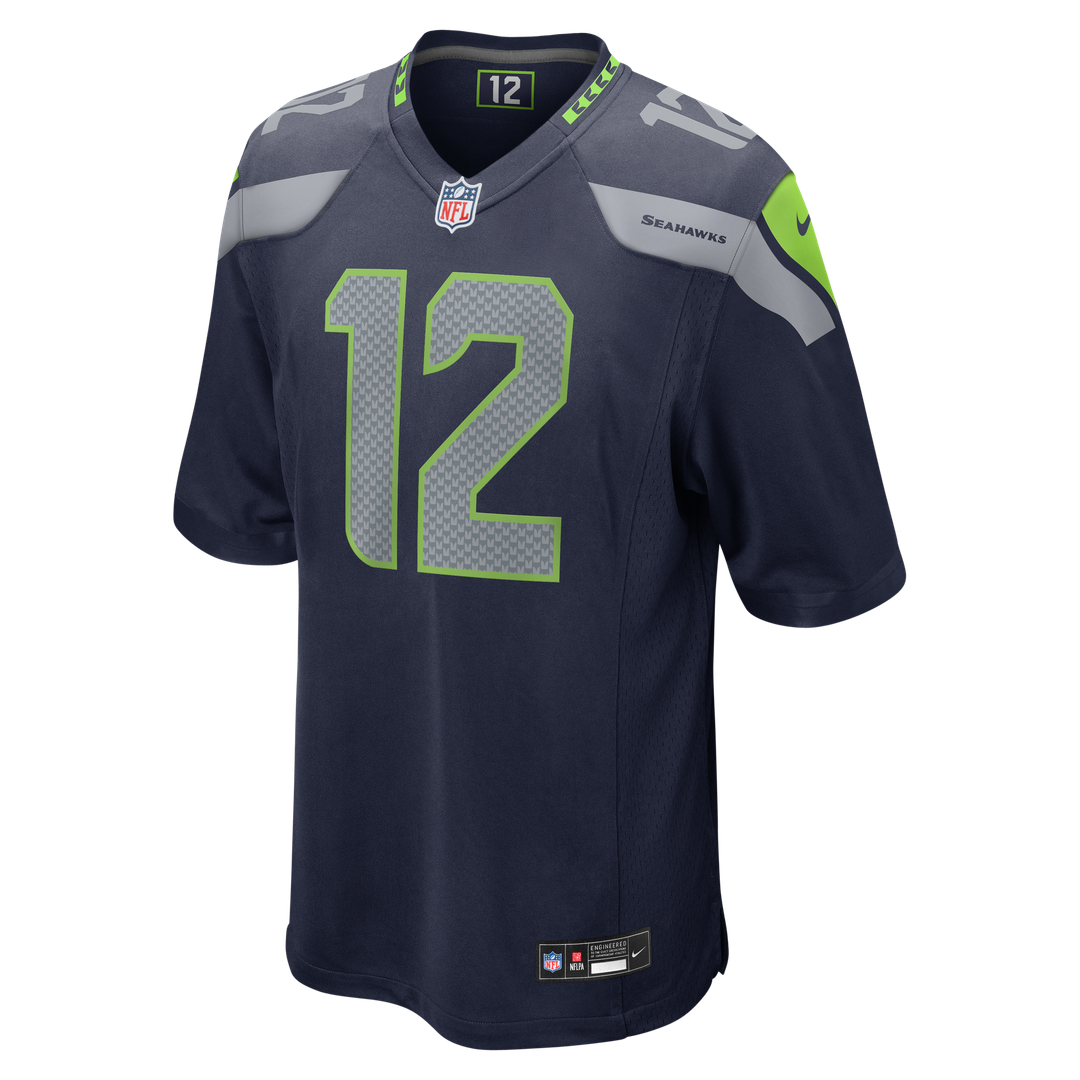 12s Seattle Seahawks Game Jersey - College Navy