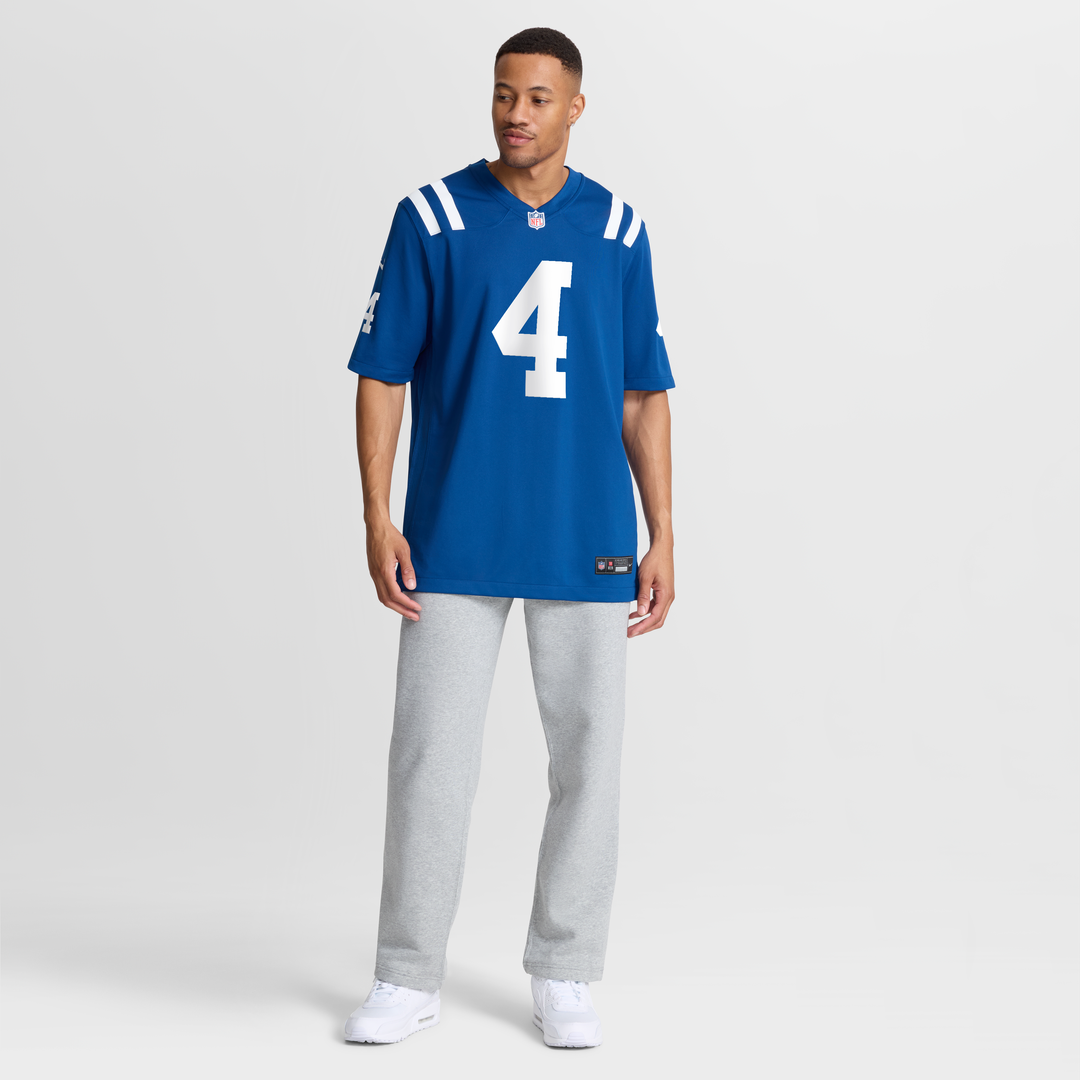 Adam Vinatieri Indianapolis Colts Team Game Jersey - Royal Blue