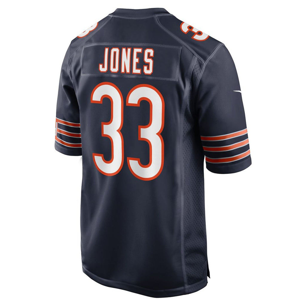 Jaylon Jones Chicago Bears Game Jersey - Navy