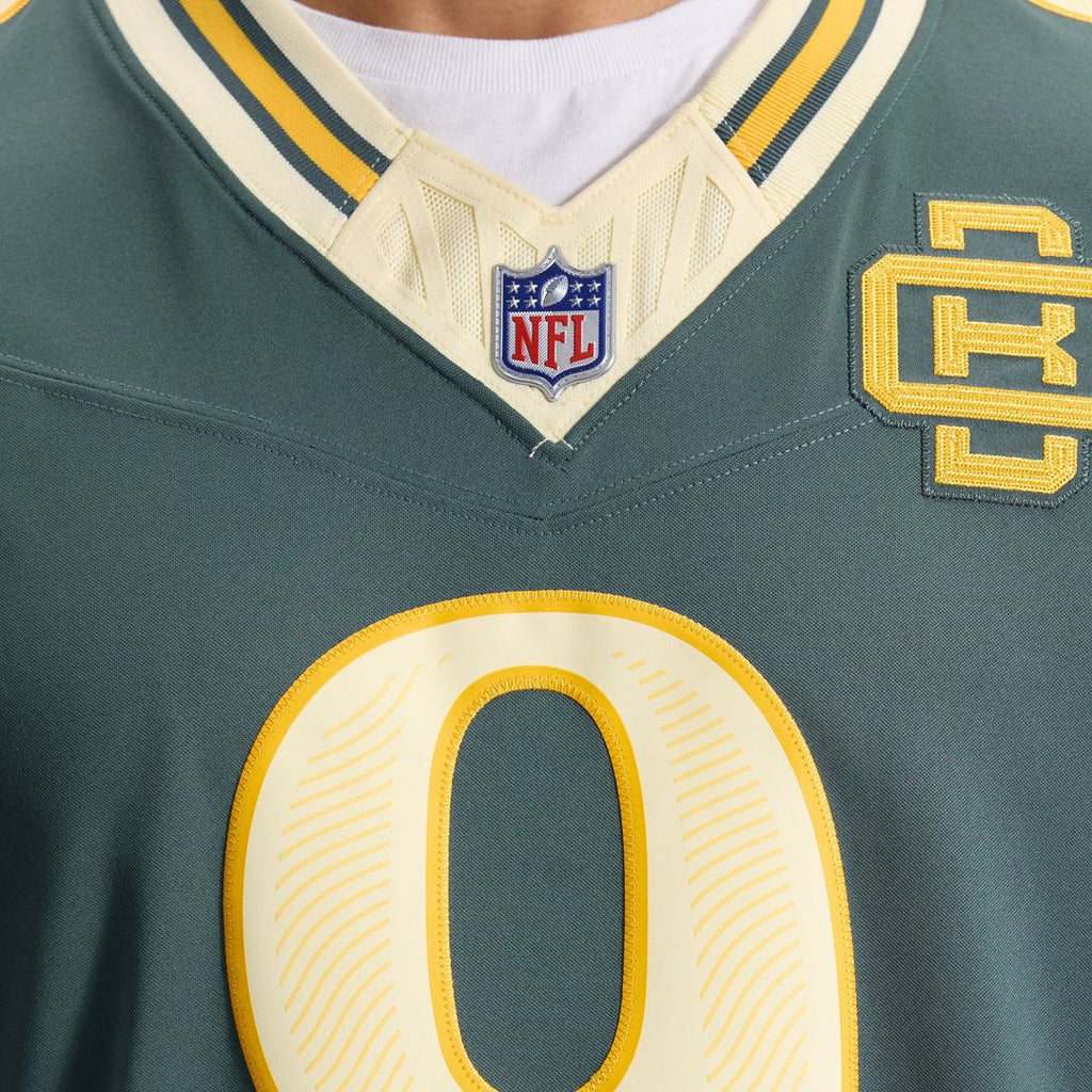 Christian Watson Green Bay Packers 2026 Rivalries Collection Stitched Limited Jersey - Green
