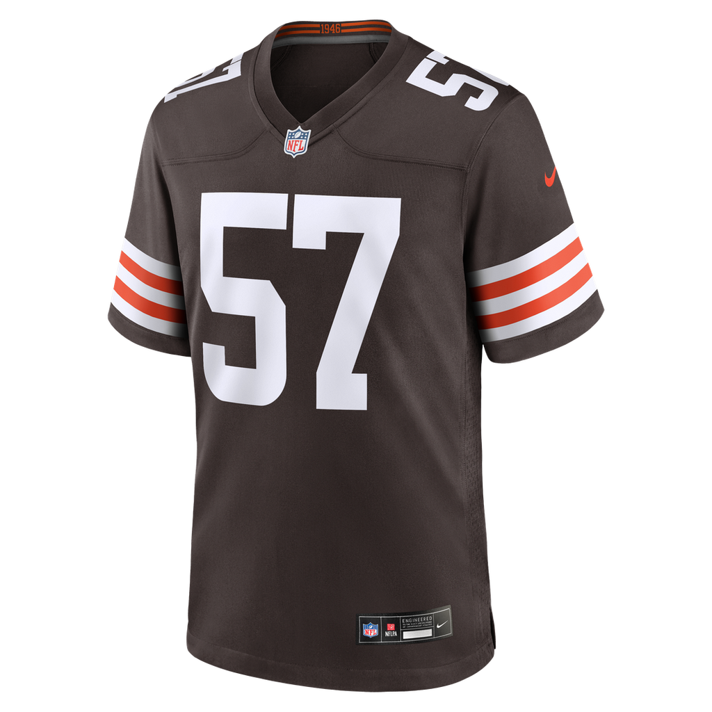 Clay Matthews Cleveland Browns Game Jersey - Brown