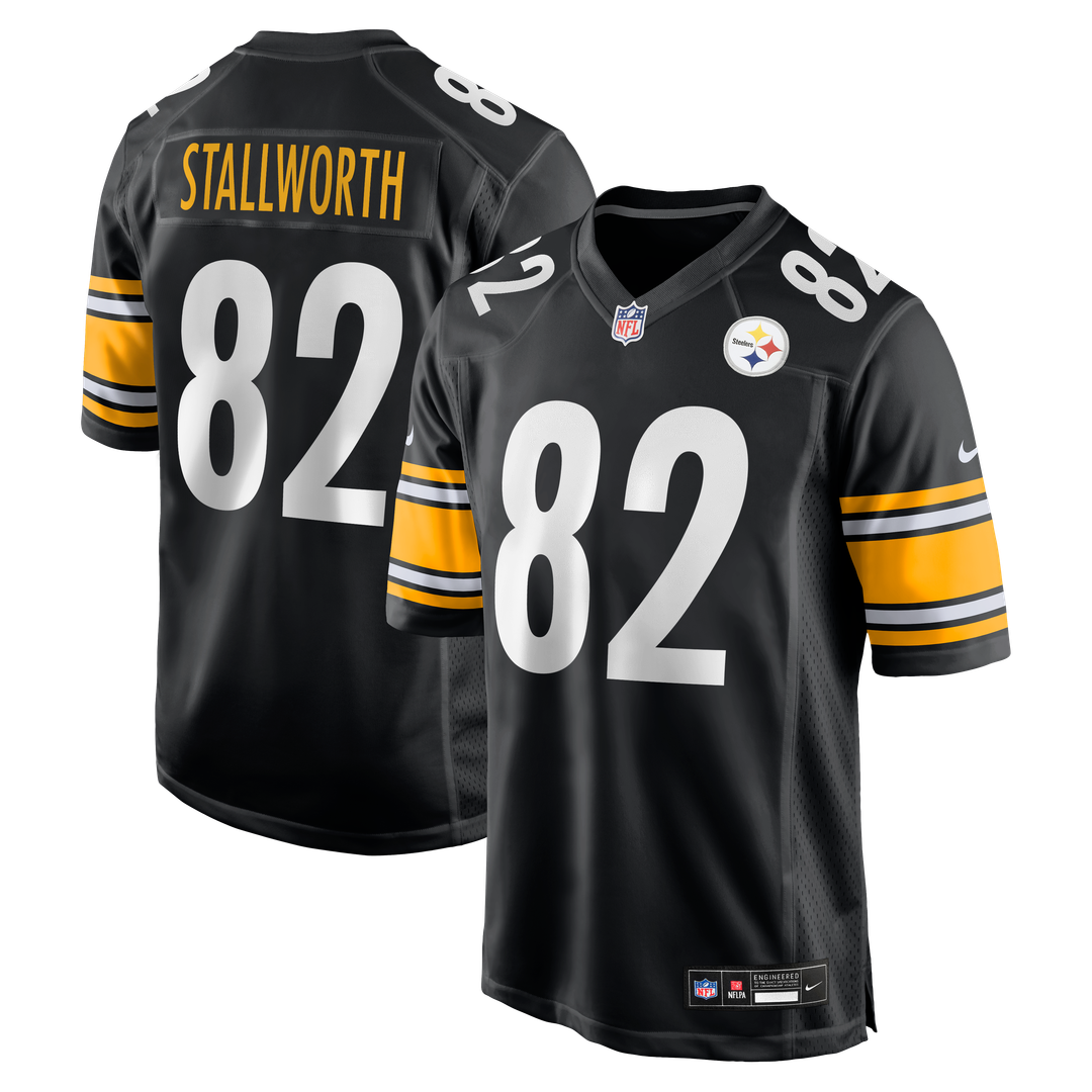 John Stallworth Pittsburgh Steelers Jersey - Black