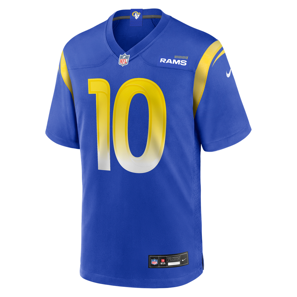 Britain Covey Los Angeles Rams Game Jersey - Royal Blue