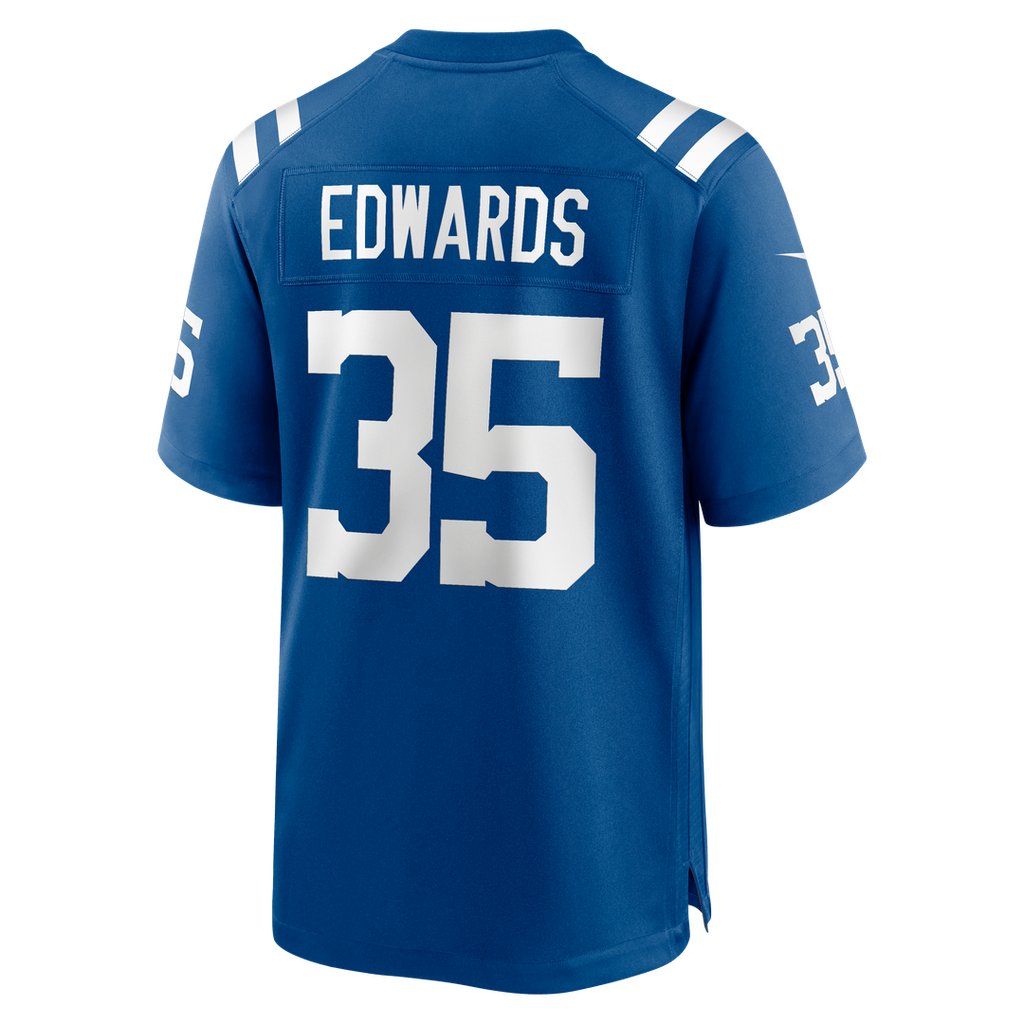 Johnathan Edwards Indianapolis Colts Game Jersey - Royal Blue