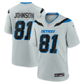 Calvin Johnson Detroit Lions 2026 Rivalries Collection Game Jersey - Silver