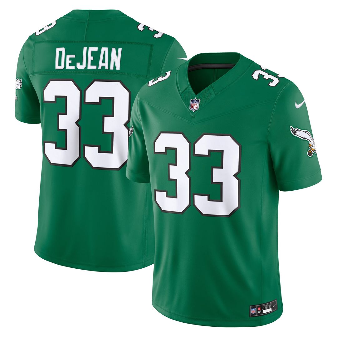 Cooper DeJean Philadelphia Eagles Vapor F.U.S.E. Stitched Limited Jersey - White