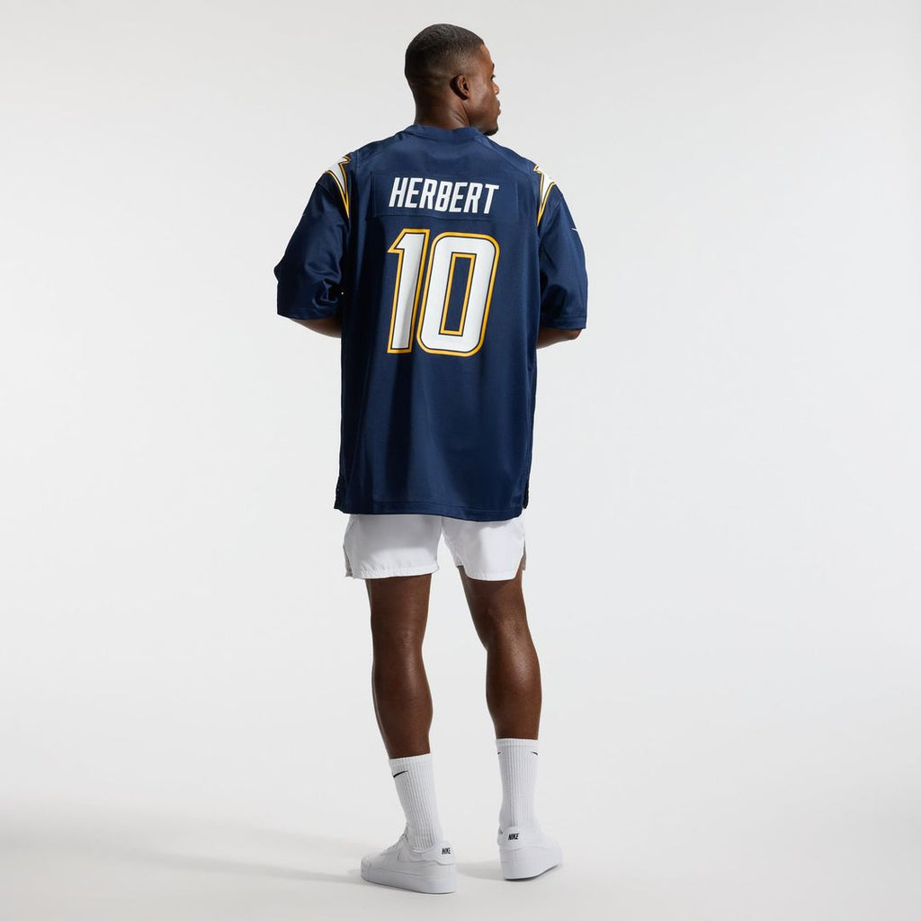 Justin Herbert Los Angeles Chargers Game Jersey - Powder Blue