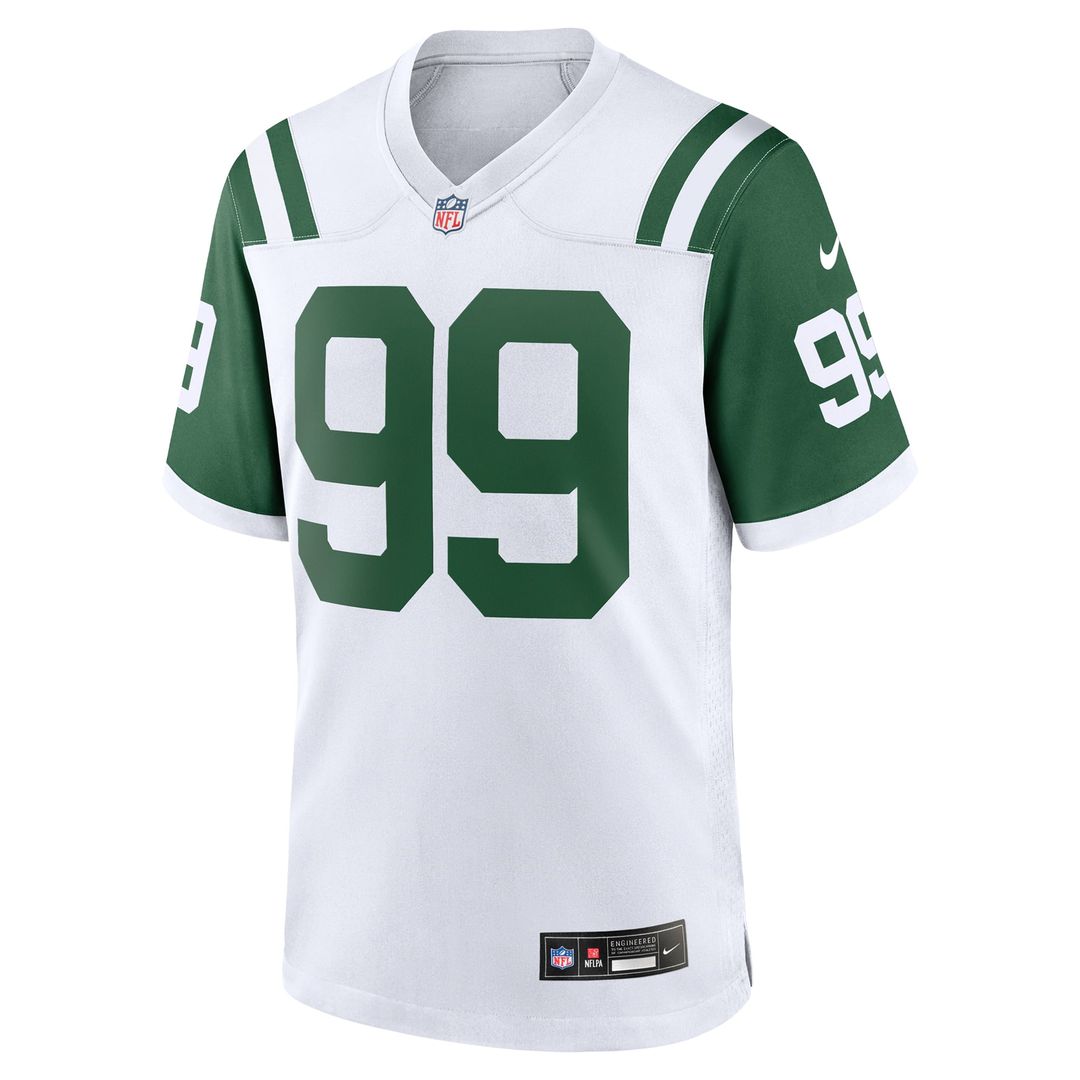 Mark Gastineau New York Jets Alternate Game Jersey - White