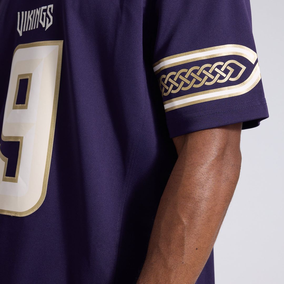 J.J. McCarthy Minnesota Vikings 2026 Rivalries Collection Stitched Limited Jersey - Purple