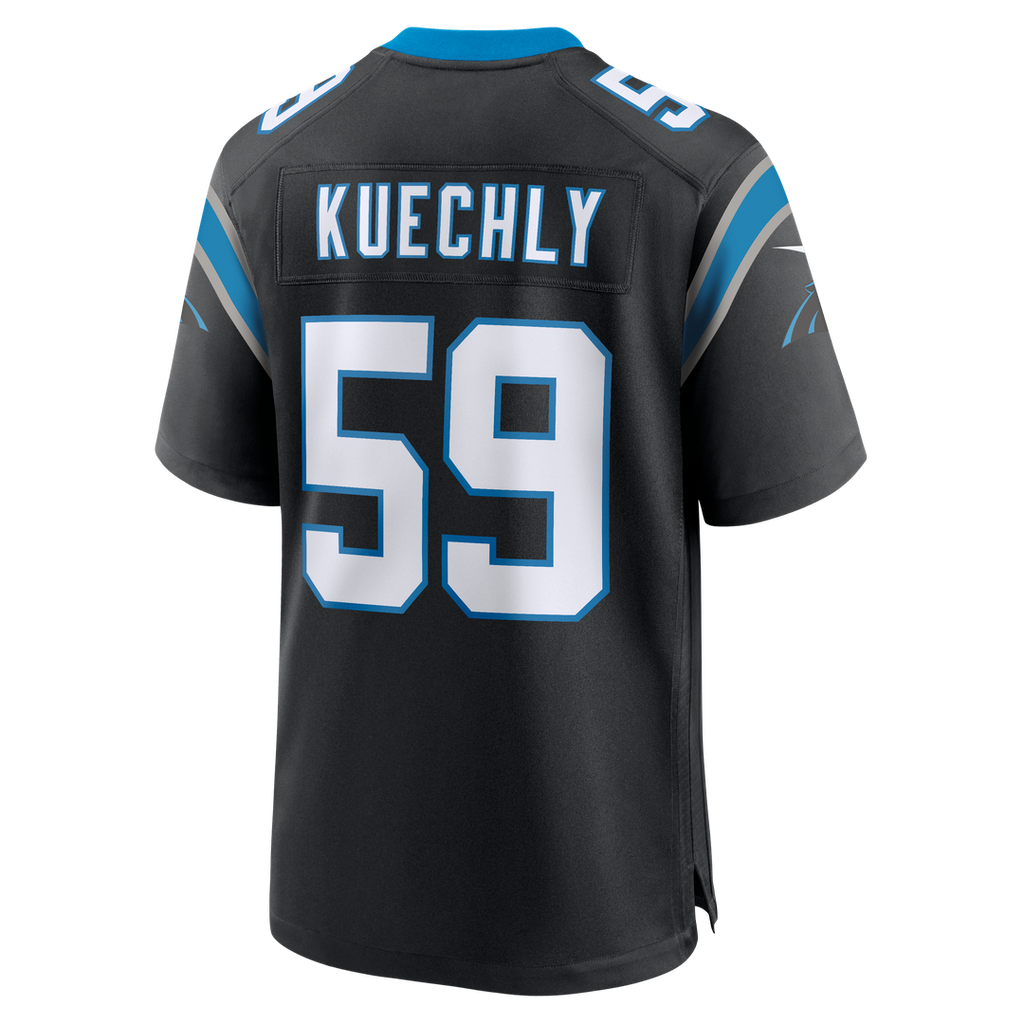 Luke Kuechly Carolina Panthers Game Jersey - Black