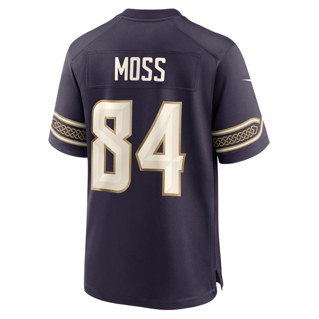 Randy Moss Minnesota Vikings 2026 Rivalries Collection Game Jersey - Purple
