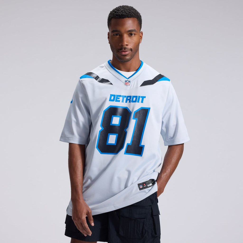 Calvin Johnson Detroit Lions 2026 Rivalries Collection Game Jersey - Silver
